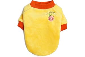 IZEFIA Suéter para Perros Ropa para Perros Suéter de Lana para Perros Abrigo Cálido de Invierno Pijamas de Frutas Suéter de Lana para Perro Pequeño Gato