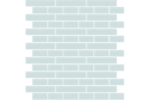 Homein InHome NH2361 Sea Peel and Stick Backsplash Tiles, Blue,0.5-In by 1.5 or 3-in