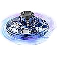 1pcs Flying Spinner Mini UFO Drone Flying Fidget Spinner Hover UFO Boomerang Fidget Spinner Hand Controlled Mini Drone for 8+ Year Old Kids Adults Indoor Outdoor Flying Toy