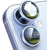 [KAMERA KORUYUCU] For iPhone 17 ile uyumlu Kamera Lens Koruyucu Metal Temperli HD Cam &Ccedil;izilmeye Dayanıklı Kamera Koruyucu (Bl