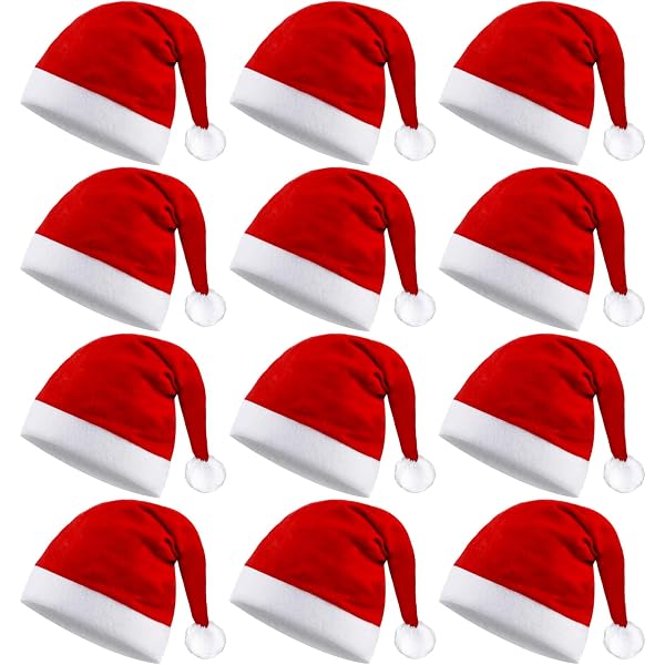 JOYIN – Lot De 8 Bandeaux De Noël – Designs Variés – Taille Unique – Fêtes Et Déguisements