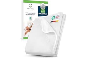 Sensalou Protector de Colchón Impermeable (1, 90 x 190 cm)