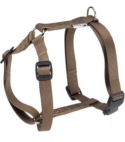 Pettorina Nobby Classic Per Cani - Taglia 60-76cm + 46cm, Larghezza 25-35mm | Arancione/Grigio - Foto 5