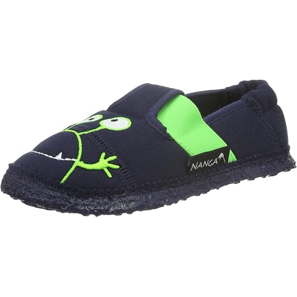 Chaussons Nanga Moonstar Garçon - Laine Et Semelle Caoutchouc
