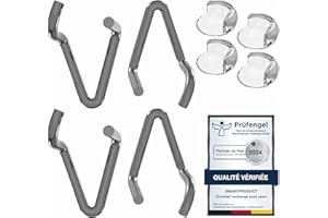 SmartProduct Ajusteurs de hauteur pour parc de jeu pour bébé, pack de 4 rehausseur en acier galvanisé pour plusieurs set de 4 protections d’angle pour meuble, transparentes et en PVC
