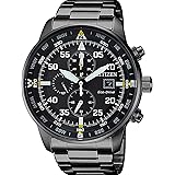 Citizen Fashion Analog Black Dial Men's Watch-CA0695-84E