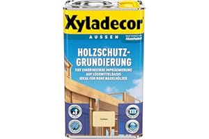 Xyladecor Holzschutz-Grundierung auf Lösemittelbasis, Farblose Imprägnierung speziell für Nadelhölzer, Farblos, 2,5 l