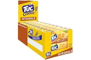 MONDELEZ 20 PACCHETTI CRACKERS TUC CRACKER INTEGRALE DA 33,3g FARINA INTEGRALE E CEREALI
