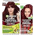 Garnier Color Naturals Creme Riche Hair , 765 Raspberry Red, 55ml and 50g and Garnier Color Naturals Creme Hair Color, Shade 6.60 Intense Red, 70ml + 60g