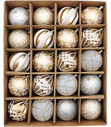 Vogel-Kristallglas-Ornamente Set – 4 Transparente Weihnachtskugeln Mit Vogel-Motiven (Kardinal, Kolibri Etc.)