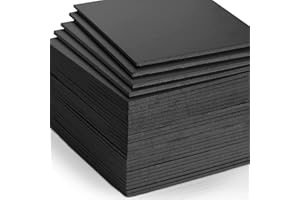 WeeGoo 16 Pack A3 Black Foam Board Foam Core Board 3/16'' /5 mm Thick Poster Board Black Foam Board for Crafts, Presentation and Projects (297 x 420 x 5 mm)