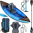 Bluefin Scout and Ranger Inflatable Kayak Inflatable Canoe Alternative Available in two Sizes - Scout 1 Person Kayak and Ranger 2 Person Kayak
