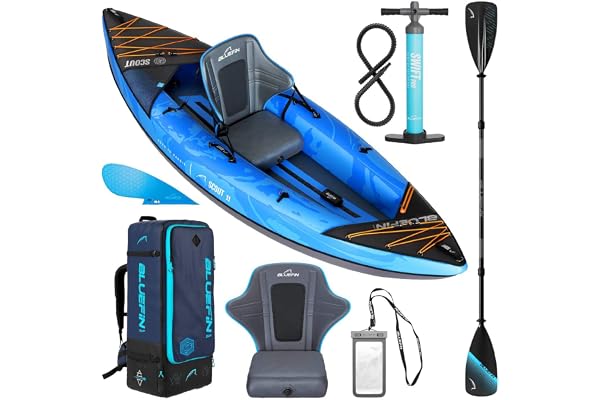 Bluefin Scout and Ranger uppblåsbar kajak