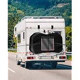 SUPAREE Waterproof Bicycle Cover for Transport Bicycle Cover for 2-3 Bicycles 420D Oxford for Motorhome Car Travel
