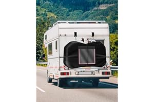 SUPAREE Funda para Bicicleta Impermeable Funda de Bicicleta para Transporte Funda Bicicleta Portabicicletas para 2-3 Bicicletas 420D Oxford pour Autocaravana Coche Viaje