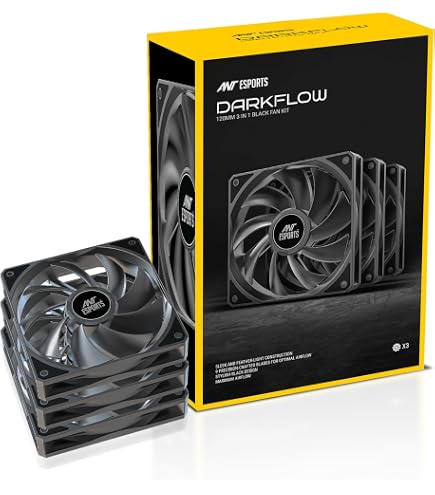 Phanteks (PH-F120T30_BG) T30-120 Fan, Premium high-Performance Fan