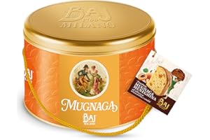BAJ 1768 - Panettone Mugnaga Meneghina (albicocca) - In scatola di latta con libretto storico 1 kg