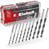 Orijinal Einhell S-CASE Ahşap Delme U&ccedil; Seti &ndash; 10 Par&ccedil;a (C45 &Ccedil;elik, 3 Noktalı Merkez U&ccedil;, E 6.3 Sap, Saklama Kutusu Dahil) - 49