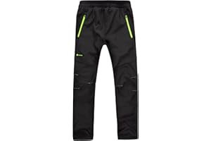 Höhenhorn Tiegun dziecięce spodnie softshellowe, dla chłopców i dziewczynek, spodnie outdoorowe, z podszewką, wodoszczelne, oddychające