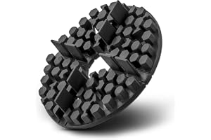QUICK2FIX® 50 x lager av gummi – styltlager för terrassplattor. Fogbredd 4 mm x höjd 10 mm. (4 x 10 mm (B x H))