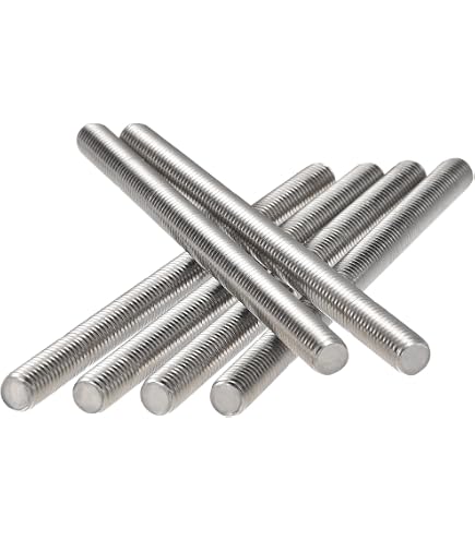 Tige Filetée M8 X 150mm – Inox 304 – Entièrement Filetée – Uxcell