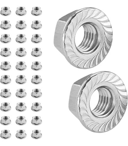 10 écrous Système échappement BMW/DB - M7x1.0 - SW11 - Cuivré Self-lock - Fischer
