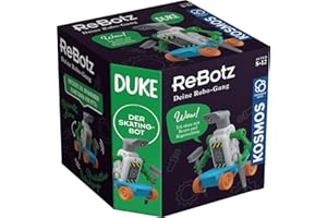 KOSMOS 602598 ReBotz - Duke der Skating-Bot, Mini-Roboter zum Bauen, Spielen und Sammeln für eine Robo-Gang, Roboter-Spielzeug, Experimentier-Set für Kinder ab 8-12 Jahre