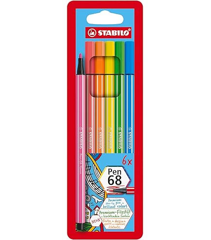 STABILO Pastellove Set - 35 Pack - Fineliners, Premium Felt-Tip Pens