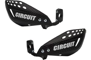 Circuit Equipment PM061-212 Protèges Mains Vector Bicolor Nylon Rod Noire/Blanc