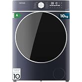 Cecotec Washing Machine Dryer &ndash; 10 kg + 6 kg Front Load Bolero Wash&amp;Dry 10680 Inverter Titanium A. 1400RPM, 16 Programs, Inve
