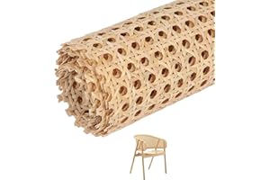 Ruikcoll Cane Webbing Rattan Roll, Gewebtes Offenes Rattan, Rattan Geflecht, Möbel Wiener Geflecht, für Caning Projekte, Heimdekoration,40 x 100cm