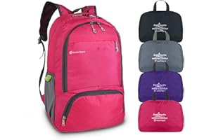 COMFYDEGREE Ultralight Foldable Hiking Backpack | 30L Packable, Waterproof, Lightweight, Travel Rucksack | Men & Women Large Bag for Work, Gym, Outdoor Camping, Walking, Cycling, Sport Daypack