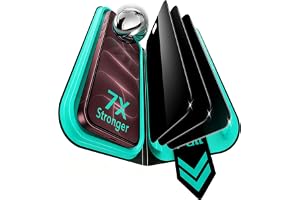 ESR 3 stycken skärmskydd för iPhone 18 Pro Max, armorit | 7X stötskydd, 9H härdat glas, 28° integritetsfilter, enkel installa