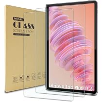 WD&CD 2 Protections Verre Trempé Pour Lenovo Tab Plus 11.5" - Dureté 9H - Anti-traces - Ultra Transparent
