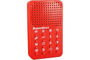 KIRVOS Soundbox – Générateur de Sons Amusants avec 16 Effets hilarants pour farces, soirées et Moments comiques. Idéal comme Cadeau (Noël, Anniversaire) – 1 Exemplaire, Garantie de Rire sans Limite !