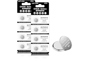 CR1620 knappcell 3 V litiumknappceller CR 1620 batterier 8 stycken 【5 års garanti】