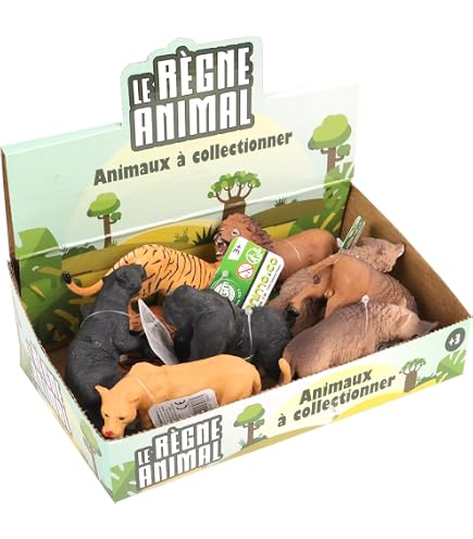 Seau De 45 Figurines D'Animaux Marins National Geographic Par Wenno - Jeu Éducatif