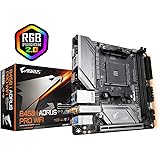 Gigabyte Mainboards B450 I Aorus Pro Wi-Fi Motherboard, schwarz
