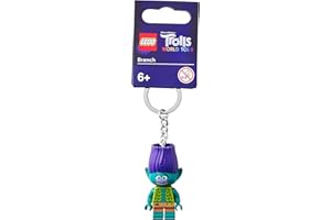 LEGO Trolls World Tour Branch Minifigure Keychain 854004