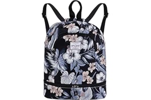 HAWEE Sportivo Zaino con Coulisse Grande Impermeabile Coulisse Borsa da Palestra Coulisse Sacca con Tasca Interna Unisex per Vita Quotidiana Scuola Sport All'aperto Tempo Yoga Libero Spiaggia Nuoto
