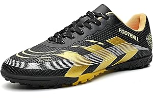 NUTTOPL Zapatillas de Fútbol Hombre Profesionales Atletismo Calzado de Fútbol Zapatillas de Deporte Entrenamiento para Césped Artificial