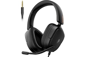NUBWO Auriculares PS5 para PS4, PS5, PC, NS, Xboxone, Auriculares con Micrófono, Auriculares Gaming con Micrófono, Auriculares con Cancelación de Ruido con Clavija de