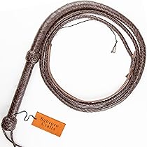 Fouet Taureau Style Indiana Jones – Cuir De Vache – 12 Pieds 16 Tresses – Ardour Crafts