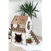 Kedi Evi 2 Katlı Merdivenli