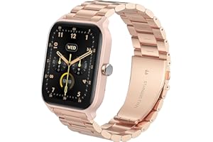 BLUESHAWEU Bleushaweu Armband Kompatibel mit Gydom IDW13 Smartwatch 1.8", Classic Edelstahl Uhrenarmband für TOOBUR IDW13 / Gydom IDW13 Smartwatch