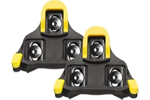 TacoBey Cales de pédale de vélo, Crampons de pédales compatibles avec Shimano SPD SL SM-SH10/SH11/SH12, pour intérieur et extérieur