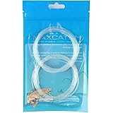 MAXIMUMCATCH Maxcatch Fly Fishing Coated Leader Black/Clear Floating/Sinking Fly Line For Trout and Salmon 2PCS 7/10FT