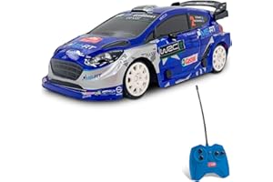 Mondo Motors - Ford Fiesta WRC - modello in scala 1:28 - fino a 10 km/h di velocità - auto giocattolo per bambini - 63543