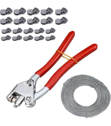 Pinze Combinate Con 300 Clip, Lineman Pinze Di Combinazione