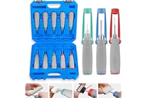 JRready JRconDRK24A10-01 Auto Terminals Enlèvement Outil Set, Terminal Ejector Kit Extracteurs de Cosses pour équipement Industriel, Compatible avec Les Bornes de la Série AMP/Han D/WAIN/Delphi/Molex